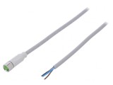 Cablu Conectare M8 3PIN 3m PVC 60VAC