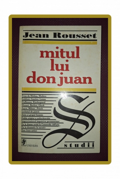 JEAN ROUSSET&nbsp;-&nbsp;MITUL LUI DON JUAN