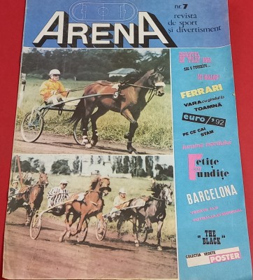 Revista fotbal - &amp;quot;ARENA&amp;quot; (nr. 7 - lipseste posterul) foto