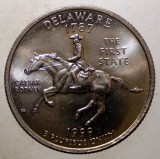 7.521 USA SUA STATE DELAWARE QUARTER DOLLAR 1999 D XF/AUNC