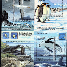 TAAF 2001, Fauna, bloc neuzat, MNH