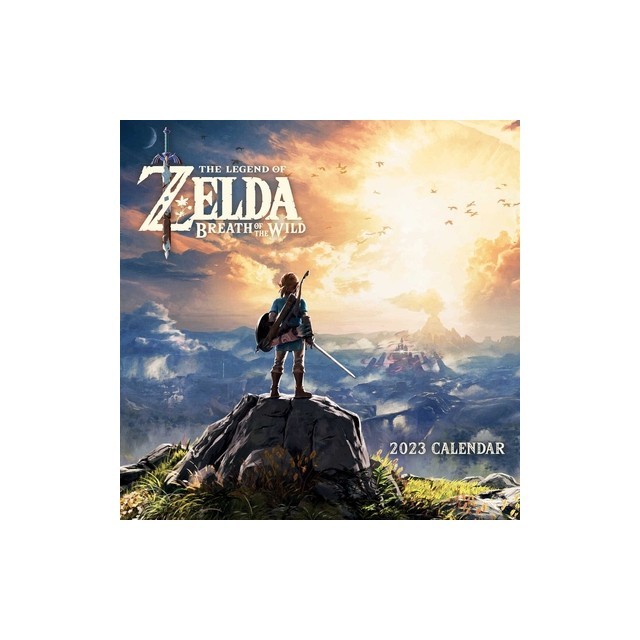 Legend of Zelda: Breath of the Wild 2023 Wall Calendar