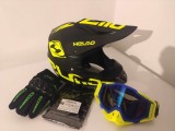 Cumpara ieftin Casca moto/enduro/atv +Ochelari+Manusi+Cagula
