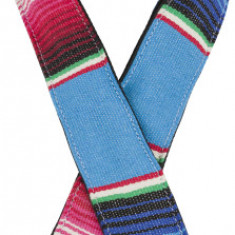 Curea chitara Fender 2" Serape Strap Blue Multi