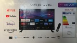 Tv smart auto nou 12v LED 24" 61cm dvb-c dvb-t2 dvb-s2 pentru Auto Rulota Camion Tir microbuz
