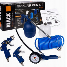 Set 5 accesorii Pistol de vopsit pentru compresor si aer comprimat 13000