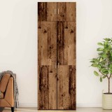 vidaXL Dulap de depozitare Lemn vechi 80 x 42.5 x 225 cm Lemn compozit