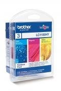 MultiPack CMY LC1100HYRBWBP Original Brother MFC-6490CW foto