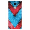 Husa silicon pentru Huawei Nova Lite Plus, Blue And Red Abstract