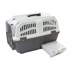 Cusca transport pisici caini mici Skudo 3 certificare IATA 60x40x39h cm