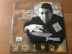 leonard cohen more best of cd disc muzica pop colectia jurnalul national NM