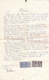 A3057N Chitanță pentru bunurile primite de la executorul testamentar, 1924, Vaslui