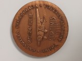 Medalia Asociatia Filatelistilor Romani , AFIR TIMISOARA ,AVIATIE