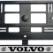Set 2 bucati, suport numar inmatriculare Volvo