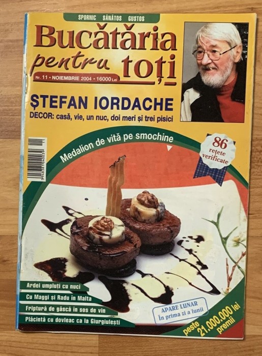 Revista Bucataria pentru toti Nr. 11 Noiembrie 2004
