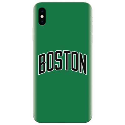 Husa silicon pentru Apple Iphone X, NBA Boston Celtics foto