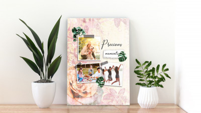 Tablou canvas personalizabil - Precious moments foto