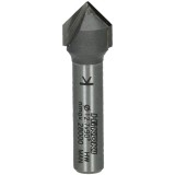 HiKOKI 754088 - Freza pentru canale in V 12.7x12.7x44 mm tija 8 mm 90 grade