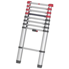 Hailo Scara telescopica FlexLine 260 264 cm aluminiu 7113-091 foto