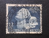 Germania Reich-ul German 1942 Ziua Comemorării Eroilor Bust de Ostaș 12+38 Pfennig Ștampilat Berlin - A0040