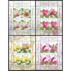 Romania 2025 - LP 2505 minicoli - Magnolii, flori, flora