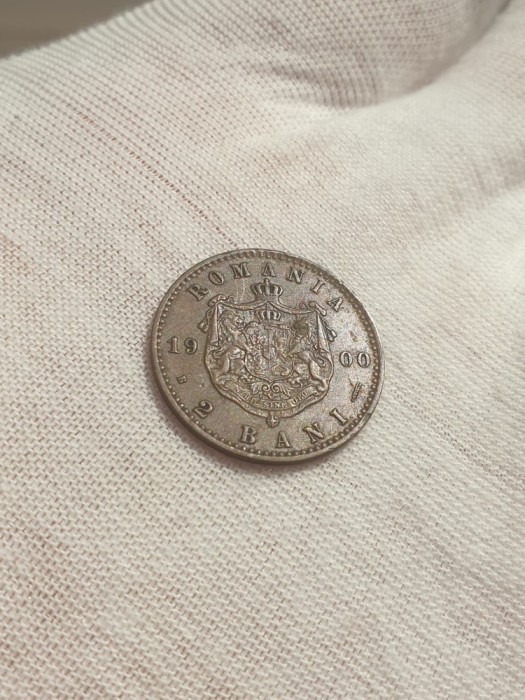 2 bani 1900 aUNC