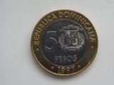 5 PESOS 1997 REPUBLICA DOMINICANA-COMEMORATIVA