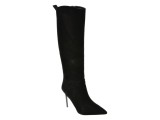 Cizme elegante EPICA negre, HK02, din piele intoarsa