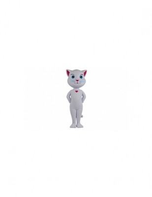 Jucarie interactiva, Talking Angela, Alb, 28 cm foto