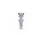 Jucarie interactiva, Talking Angela, Alb, 28 cm