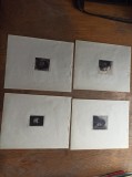 Eftimie Mod&acirc;lcă ( N.1936- D.1991 ) FIGURI, EXPRESII * LOT 4 DESENE, Portrete, Carbune, Realism