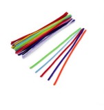 Sarma plusata pentru activitati crafts,multicolor,40 bucati set