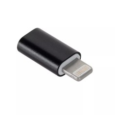 Adaptor micro USB - lightning negru M-LIFE foto