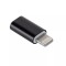 Adaptor micro USB - lightning negru M-LIFE