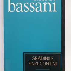 Cartea Gradinile Finzi-Contini, de Giorgio Bassani, colectia Cotidianul, 2007
