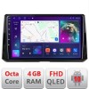 Navigatie Toyota Corolla 2019- B-388-levin Android Ecran QLED octa core 4+64 carplay android auto kit-388-levin+EDT-E310V3 CarStore Technology