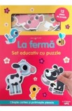 Bebe invata. La ferma. Set educativ cu puzzle