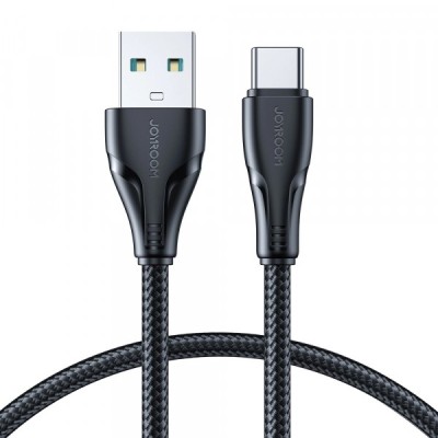 Cablu Date si Incarcare USB-A - USB-C Joyroom Surpass, 18W, 1.2m, Negru S-UC027A11 foto