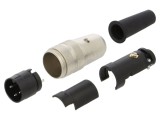 Conector M16 Mufă Tată 3 PIN 7A 150V Drept Pe Cablu