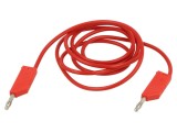 Cablu de măsurare roşu 1,5m, 60VDC, 16A - MLN 150/1