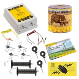 Pachet de bază gard electric 250 m, 4,1 Joule, pentru animale domestice