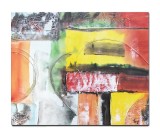Cumpara ieftin Tablou abstract pictat manual, Fantezie in abstract 20, 60x50cm ulei pe panza in relief efect 3D, gata de agatat pe perete