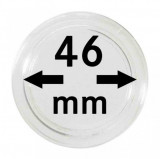 Capsule monede, transparente, 10 buc, diametru 46 mm, made in Germania