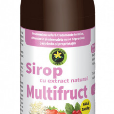 Sirop multifructe hipocaloric 500ml hypericum