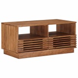 vidaXL Masă de cafea cu sertar natural 85 x 45,5 x 40 cm 42020056
