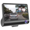 Camera de bord tripla DVR 1920 x 1080, S DEPOT&reg;, 25FPS Full HD, vedere nocturna, unghi de filmare 170 &deg;, 3