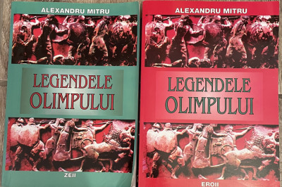 LEGENDELE OLIMPULUI , VOLUMELE I - II de ALEXANDRU MITRU , 2004 foto