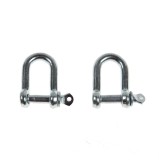 Chei tachelaj drepte, Cablero CD021A06U, cu bolt filetat de 6 mm, set 2 bucati
