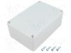 Carcasa ABS, 90mmx135mmx50mm, IP65, MASZCZYK - KM-176IG