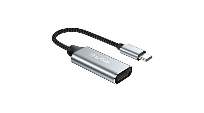 Adaptor RayCue USB-C la HDMI 4K60Hz (gri)